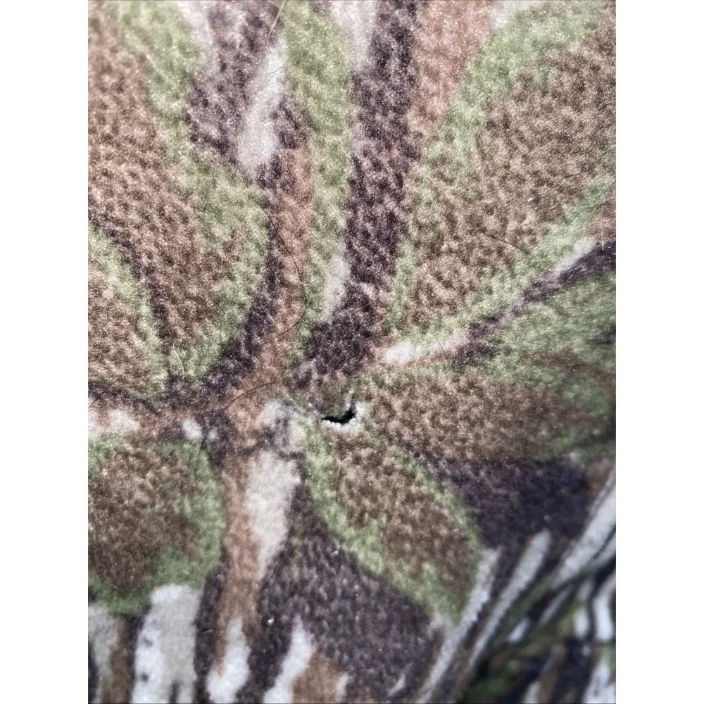 World Famous Sports Large Javket & Pants Fleece Camo Set Made In The USA Hunting
